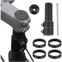 Trizand Fahrradlenker Fahrradlenkeradapter Lenkerhalter, (Spar-Set, 1-tlg., höhenverstellbar), ermöglicht die individuelle Lenkerhöheneinstellung