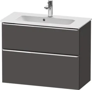 Duravit D-Neo Waschtischunterbau wandhängend Graphit Matt 810x372x625 mm - DE4369010490000 DE4369010490000