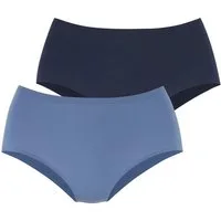 LASCANA Taillenslip Superstretch (2er-Pack) nahtlose Verarbeitung, leichte Mikrofaserqualität