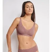 sloggi Bügelloser BH ZERO Feel Bliss herausnehmbare atmungsaktive Pads, fester Halt, verstellbare Träger