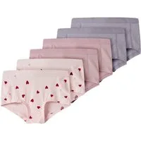 Name It Hipster NKFHIPSTER 6P BUTTERCREAM FLORAL NOOS (Packung, 6-St)