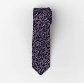 OLYMP - OLYMP Krawatte mauve - Gr. - OS