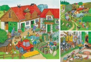 Ravensburger 09249 - Bauernhofleben (3x49 Teile)