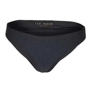 Ted Baker - Bikinihöschen für Damen, Waffelstoff, Hipster (Schwarz)