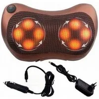 R2 Invest Massagekissen mit Wärmefunktion für Nacken Rücken Beine, 1-tlg.