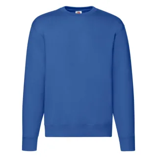 Fruit of the Loom - "Premium" Sweatshirt für Herren angesetzte Ärmel (Königsblau)
