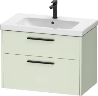 Duravit D-Code Waschtischunterschrank wandhängend Schubk. 2, DC46720BDHH0000