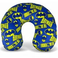 Batman Reisekissen DC Comics, Bequemes Nackenkissen für Kinder 37x30x10 cm
