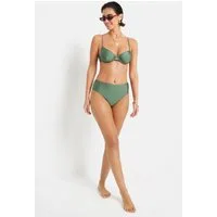 LSCN by LASCANA Bügel-Bikini-Top Nele, mit glänzender Beschichtung