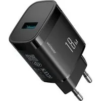 JOYROOM 18W USB Typ A Solo Smartphone-Ladegerät (3000 mA, EU Netz Lade Stecker Ladegerät Charger USB A Single Charge)