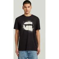 G-STAR T-Shirt Spray G Logo T-Shirt
