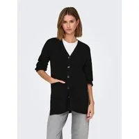 ONLY Strickjacke ONLKATIA LS RIB V LOOSE CARDIGAN CC KNT