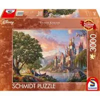Thomas Kinkade Studios: Belle's Magical World, Puzzle Disney Dreams Collections
