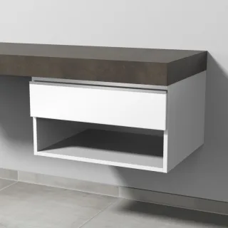 Sanipa Anbau-/Solitärschrank 2morrow (L2354) 340x600x520 Weiß-Glanz, L235478 L235478