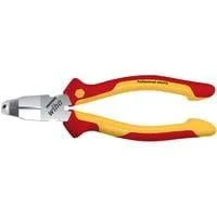 Installationszange TriCut Professional electric, Abisolier-Zange rot/gelb