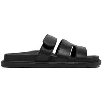 Jenny Jenny Damen-Flip-Flops, Schwarz Badepantolette