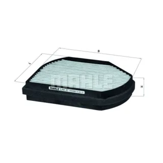 Mahle Aktivkohle-Innenraumfilter Chrysler Mercedes LAK37