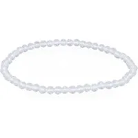 Lebensquelle Plus Armband Facettiert 4 mm, 19 cm Länge, Inklusive Edelsteinkarte