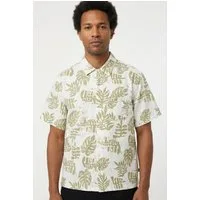 Vans Kurzarmhemd VAN DOREN PRINTED CAMP SS SHIRT 3 Kurzarm-Design, sportlicher Stil, für Sportmode, aus Viskose
