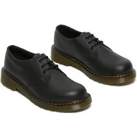 DR. MARTENS 1461 Y Black Softy T Youth Lace Shoe Schnürschuh Kinderschuh, Schnürschuh, Freizeitschuh mit Blockabsatz