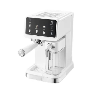 [EU Direct]NovuLife CM5600 1350W Espresso Machine with Automatic Milk Frother 20Bar 6 Coffee Modes Touch Screen Home Caf
