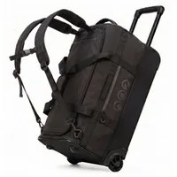 SONS OF ALOHA Koffer 3in1 Reisetasche, Koffer & Rucksack FLOW Schuhfach Handgepäck schwarz, 3in1 Hybrid Handgepäck Koffer & Rucksack aus recycelten Materialen