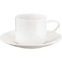 ASA SELECTION Tasse à table Tasse mit Unterer stapelbar 0,2 l, Fine Bone China, Geschirr