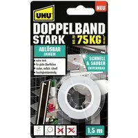 UHU Klebepad UHU Doppelband stark ablösbar 19 mm x 1,5 m