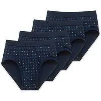 Schiesser Slip Essentials mit Eingriff, gemustert