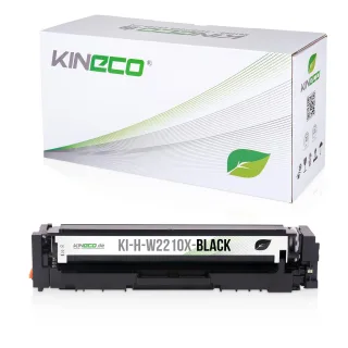 2 Toner kompatibel zu HP 207X W2210X XXL Schwarz