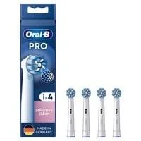 Oral-B Pro Sensitive Clean Aufsteckbürsten 4er-Pack weiß
