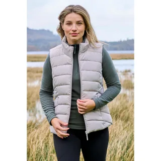 Mountain Warehouse - "Opal" Weste Wattiert für Damen (Hellbeige)