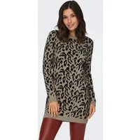 ONLY Strickkleid ONLJENNI LS ANIMAL DRESS EX KNT
