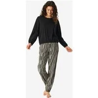 Schiesser Pyjama Modern Nightwear (2 tlg) schlafanzug schlafmode bequem