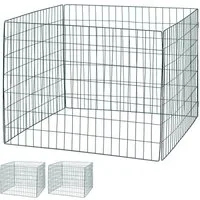 relaxdays Komposter Metall 3er Set, BxTxH: 90x90x70 cm