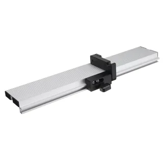 Wnew 450-1220mm Woodworking Miter Gauge Fence Table Saw Fence T Slot Aluminum Alloy Fence Track Stop for Router Table Sa