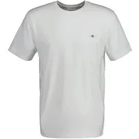 Gant T-Shirt Herren T-Shirt 1er Pack Baumwolle Reg Shield (Packung, 1er Pack)