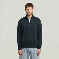 G-STAR Sweatshirt Premium Core Half Zip mit Stehkragen