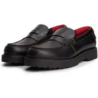Tommy Jeans ARCHIVE '01 LOAFER Loafer Blockabsatz, Businessschuh, Slipper in schmaler Form