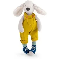 Moulin Roty Kuscheltier Puce&Pilou Plüschtier Hund Pilou weiches Kuscheltier für Babys und (1-St)