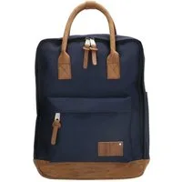 Enrico Benetti Freizeitrucksack Cityrucksack leicht für Damen und Herren (klein, mit Laptopfach), mit Lederimitat Applikationen, in tollen Farben