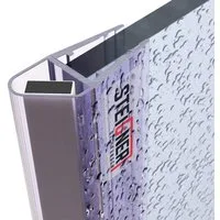 STEIGNER Duschdichtung UKM03, L: 200 cm, (2 Stück Packung, SET), für 3,5mm bis 5mm Glasstärke