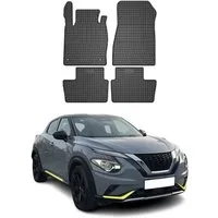 OMAC Auto-Fußmatten für Nissan Juke 2019-2025 Gummimatten Schwarz 4 tlg (4 St), für Nissan Juke 2019-2025 Nissan Juke 2019-2025, Antirutsch,Wasserfest,Einfache Installation