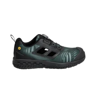 MASCOT Sicherheitssandale S1PL Weite 10 Waldgrün / Schwarz 46 - F0651-704-3409-1046