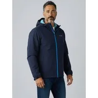 Dry Fashion Fahrradjacke Laboe Herren Funktionsjacke - Regenjacke Outdoor leicht & verstaubar Jacke Wasserdicht, Windicht, Atmungsaktiv, Kapuze mit Vorderschirm
