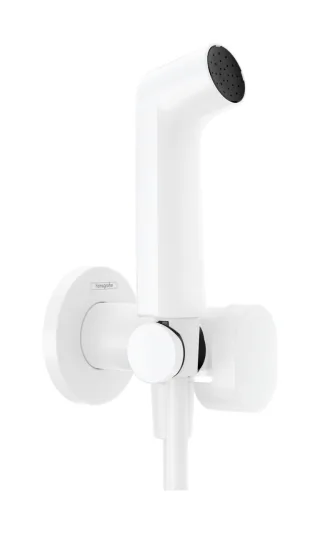 Hansgrohe Bidette S für Warmwasser Schl.1250mm/Port mattweiss , 29232700 29232700