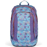 Satch Schulranzen Schulrucksack AIR 80s Dance, Kollektion 2024 (1 Stück), Laptop-Fach, Your-Size-System, Schulranzen