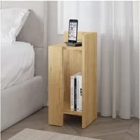 Decortie Nachttisch Elos (pack, 1 Nachttisch), Modern Nachttisch Rechtes Modul, 27 x 25 x 60 cm