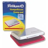 Pelikan Stempelkissen Gr 3 Blech Rot Stempelkissen