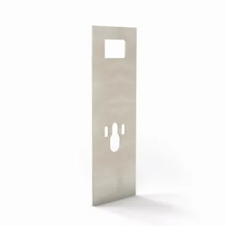 Mepa Gipsfaser-Bekleidungsplatte für WC gelocht BH 120 unverpa. 545023
